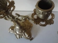 Комплект от 2 бр. бронзови свещника, снимка 6