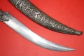 Автентичен Средиземноморски Гръцки сребърен нож кама ятаган, снимка 9