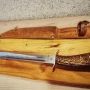 Ловен дълъг нож касапски от колекция , снимка 11