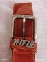 Мъжки кожен колан RIFLE здрав много красив 35260, снимка 2