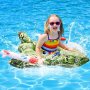 Нова Бебешка надуваема плувка за море басейн пояс дете плуване игра