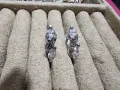 Сребърни, като нови обеци английско закопчаване , снимка 7