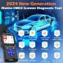 Нов Професионален OBD2 четец на кодове с 10 функции и тест на батерията, снимка 6