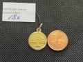 Златна висулка 3.06гр-18к, снимка 1