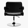 Фризьорски стол Hair System QS-B1801- черен, снимка 3