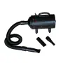 vidaXL Сешоар за кучета с 3 накрайника, черен, 2400 W, снимка 1