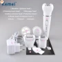 Епилатор Kemei 5 в1 бръснене, масаж, почистване и ексфолиране, снимка 2