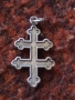 Старо сребърно кръстче 38635, снимка 5