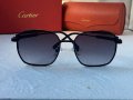 Cartier 2023 дамски слънчеви очила 4 цвята квадратни, снимка 5