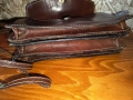 Италианска чанта от естествена кожа, винтидж. За ценители на уникати. , снимка 4