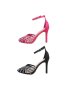 Дамски елегантни сандали на висок ток, 2цвята - 023, снимка 1 - Сандали - 40897417