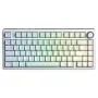 Mеханична геймърска клавиатура AULA F75, 75% формат, в стилен White Contour дизайн, снимка 2