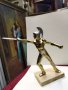 Метална статуетка на Спартански воин, снимка 1 - Статуетки - 44374208