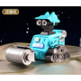 Подвижен робот играчка с дизайн на строителна машина, снимка 6