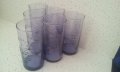Стъклени чаши Кока Кола от един цвят прозрачно сини 6 бр, снимка 1