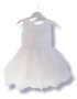 Официална детска рокля за Кръщение Сватба Бяла рокля с тюл и голяма панделка , снимка 2