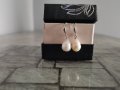 Красиви обеци с перли , снимка 1 - Обеци - 35777721