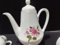 Стар български порцелан чайник заханица латиера чашки за кафе , снимка 9
