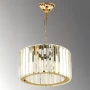 Полилей Crystal– Златист метален дизайн с кристални елементи, снимка 2