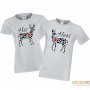 Tениски за влюбени Свети Валентин My Valentine Deer Buck, снимка 4