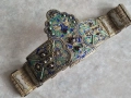 220 годишен възрожденски сребърен колан Беломорска Тракия Дедеагач пафти пафта, снимка 5