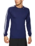 Мъжко ! Helly Hansen  Dry Stripe Crew Long Sleeve Baselayer - Navy, L размер, снимка 1