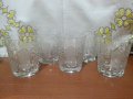 Кристални чаши за вода , снимка 1 - Антикварни и старинни предмети - 44231246