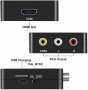 AV RCA към HDMI адаптер, AV към HDMI конвертор, 1080P, аудио, видео конвертор, поддържа PAL/NTSC , снимка 3