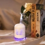 LED мини преносим светещ USB овлажнител за въздух за дома и за автомобила, снимка 3