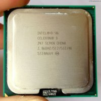 Процесор Intel Celeron D Processor 347 soket 775 сокет 755 512K Cache, 3.06 GHz, 533 MHz FSB, снимка 1 - Процесори - 34247733