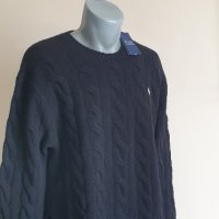 POLO Ralph Lauren Cable Wool / Cashmere Womens Size XL НОВО! ОРИГИНАЛ! Дамски Пуловер!, снимка 4 - Блузи с дълъг ръкав и пуловери - 44459160