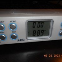 AEG KRC 4344 radio clock alarm+аудио вход, снимка 2 - Други - 39933749