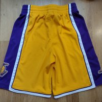 NBA / Los Angeles Lakers / Adidas - баскетболни детски шорти 140см., снимка 4 - Детски къси панталони - 41924832