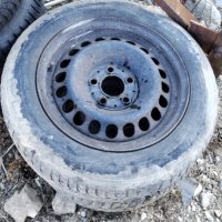 Железни Джанти R15 5x112 66.6 за Мерцедес от Mercedes Р 15 цола гуми 185/65 15ки, снимка 2 - Гуми и джанти - 35849175