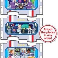 Нова играчка Galt пъзел кула космическа совалка 12 части за деца 2+ години, снимка 2 - Образователни игри - 42058591