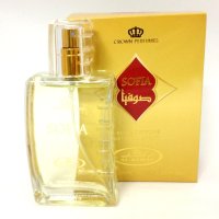 Дълготраен арабски парфюм  Al Rehab 50 ml SOFIA Лилии, рози, божури, лимонена трева 0% алкохол, снимка 1 - Унисекс парфюми - 42361775
