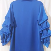 Сатенена блуза , снимка 3 - Ризи - 44270088