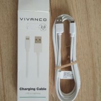 зарядно кабел за зареждане USB to lightning  за IPhone Ipad Ipod, снимка 1 - Аксесоари за Apple - 40318153