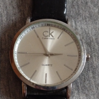 Елегантен дамски часовник CALVIN KLEIN QUARTZ с кожена каишка много красив - 21749, снимка 2 - Дамски - 36229660