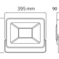 LED 200W Прожектор 21000lm 6400k 2г.Гаранция , снимка 2 - Лед осветление - 26609271