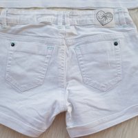 Дънкови панталони за момиче 10-12 години, снимка 2 - Детски къси панталони - 33998990