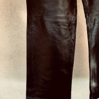 Модерен кожен панталон-естествена кожа, снимка 9 - Панталони - 36281883