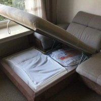 Ъглов диван с ракла, снимка 3 - Дивани и мека мебел - 36013667