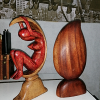 Еротични дървени фигури, снимка 3 - Статуетки - 36516505