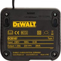 Зарядно устройство Dewalt DCB115 10.8V-18V 240V LI-ION бързо зарежданe, снимка 3 - Други инструменти - 39378778