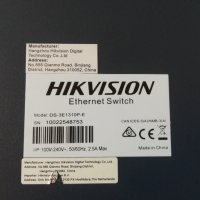 HikVision DS-3E1310P-E Управляем PoE суич, снимка 4 - Суичове - 39171091