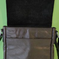 STRELLSON - Мъжкa чантa за през рамо - естествена кожа, снимка 4 - Чанти - 42115160