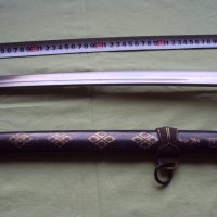Японски меч нихонто 3 сабя хладно оръжие, снимка 7 - Ножове - 39579059