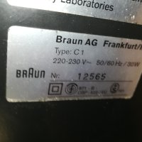 BRAUN C1 DECK-MADE IN GERMANY-ВНОС SWISS LKWC1010231704, снимка 17 - Декове - 42511679