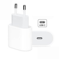 Зарядно устройство STELS за Apple, iPhone, Adapter, USB-C, Lightning, 20W, снимка 6 - Оригинални зарядни - 40274648